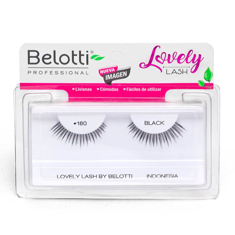 Pestañas Lovely Lash – Human #160 Black