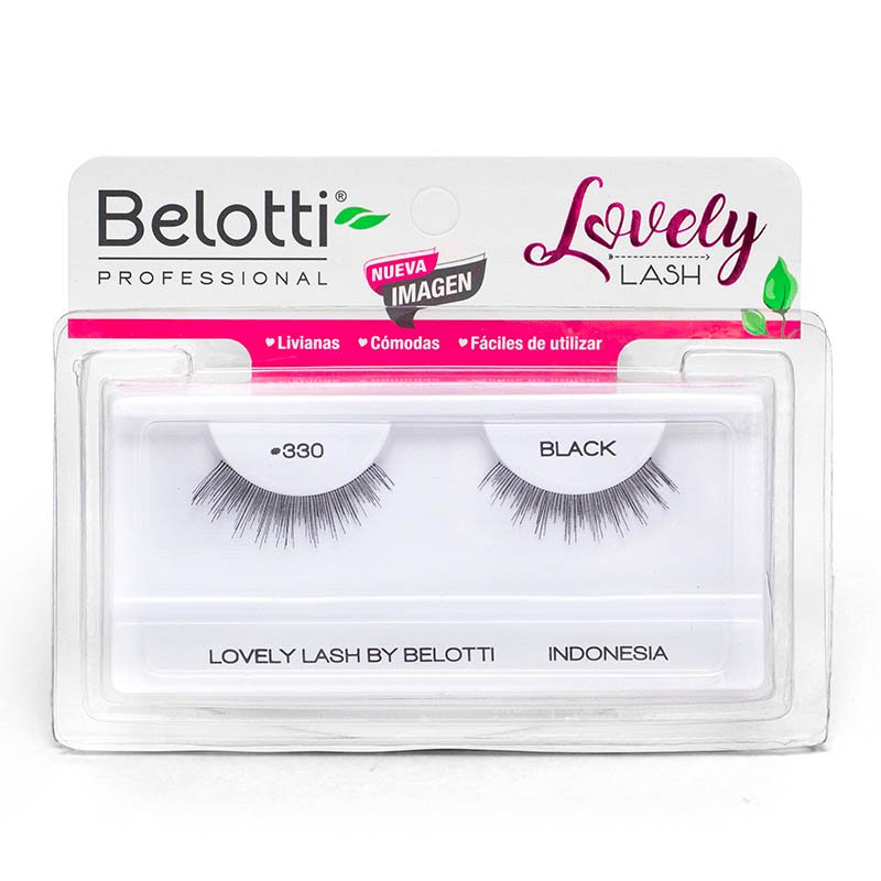 Pestañas Lovely Lash – Human #330 Black