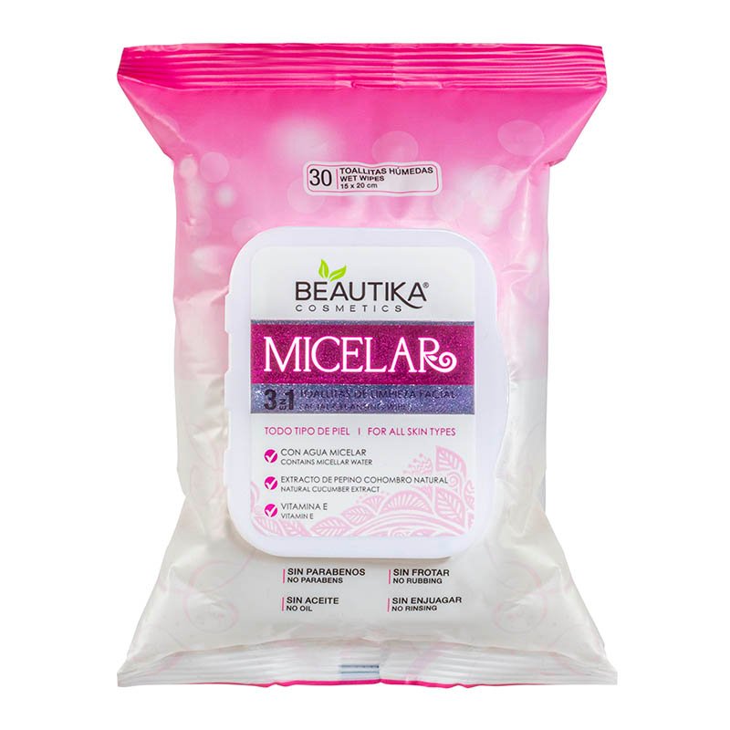 Beautika Toallitas Con Agua Micelar