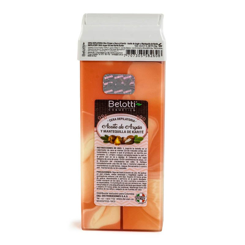 Cera Depilatoria Liposoluble Roll On / Pieles Sensibles Belotti