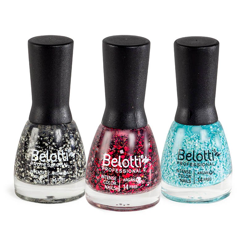 Esmalte Colores Glitter – Belotti Profesional