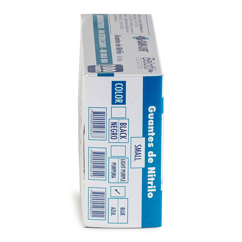 Belotti Caja de 100 Guantes de Nitrilo Azules - Image 3