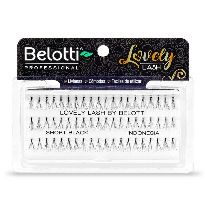 Pestañas Lovely Lash – Knot Short Black