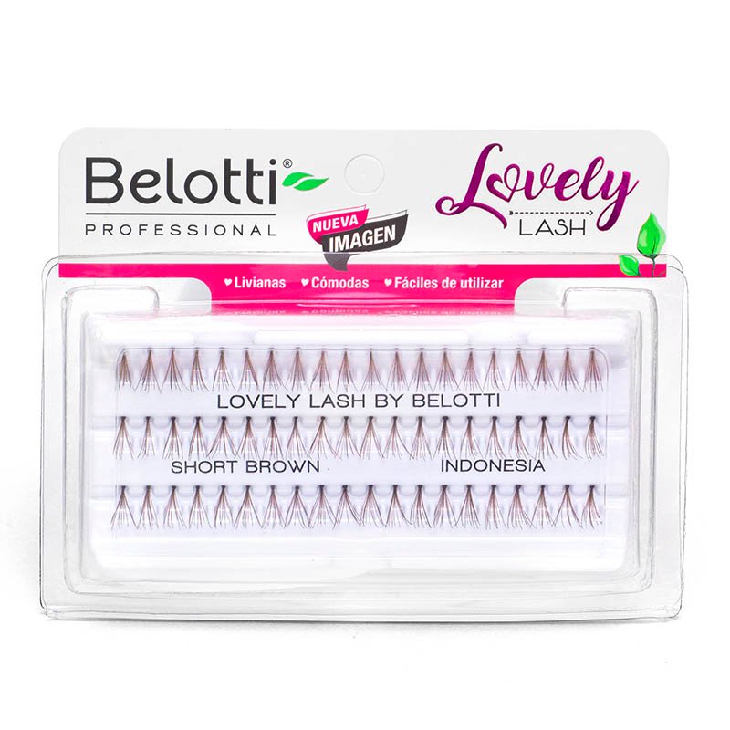Pestañas Lovely Lash – Knot Short Brown