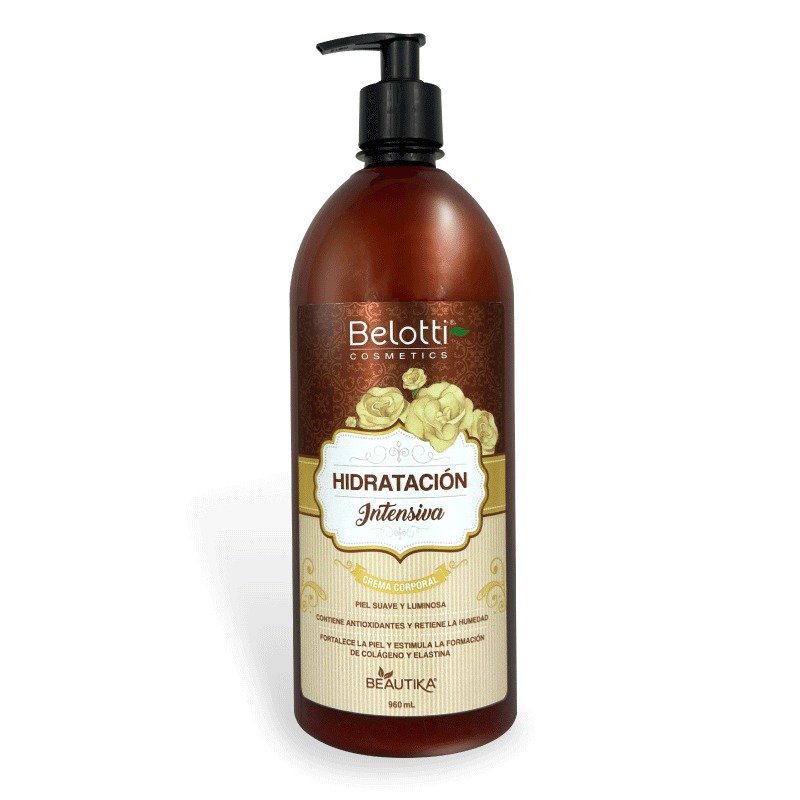 Belotti  Crema Corporal Hidratación Intensiva X 960 ML