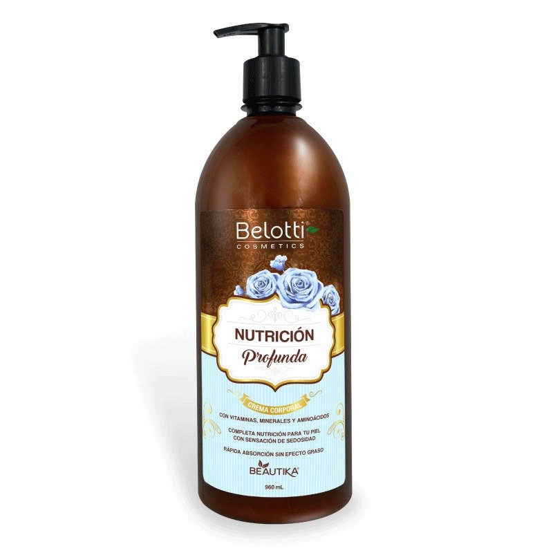 Belotti Crema Corporal Nutrición Profunda X 960 ML