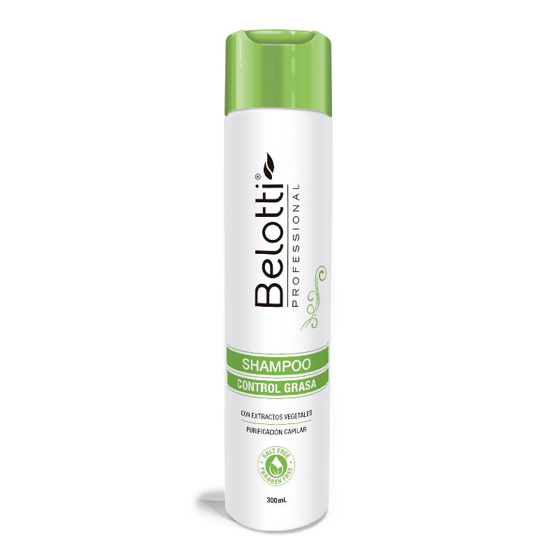 Shampoo Belotti Control Grasa x 300 ml