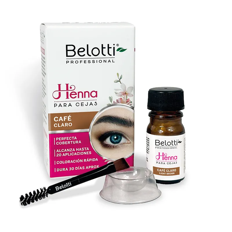 Henna Para Cejas - Color Café Claro 3g