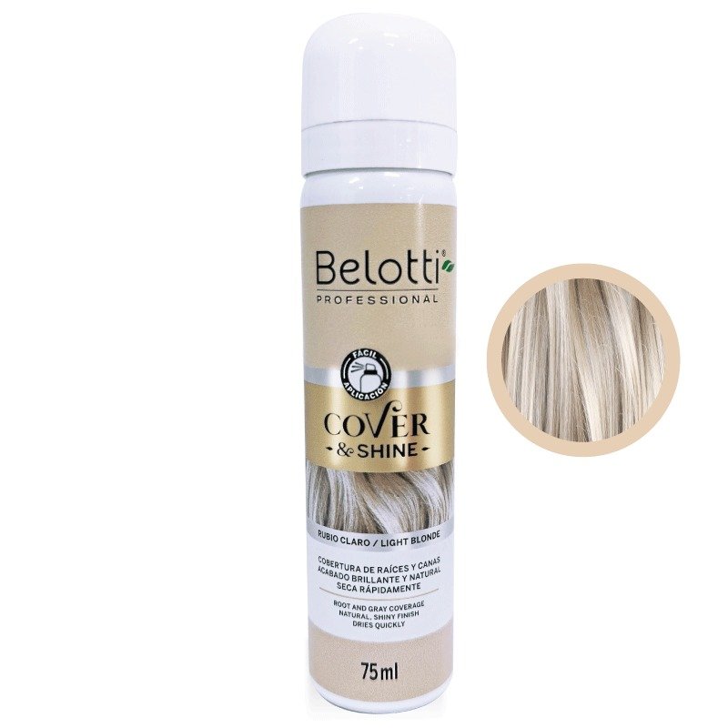 BELOTTI COVER & SHINE TONO RUBIO CLARO  75ML