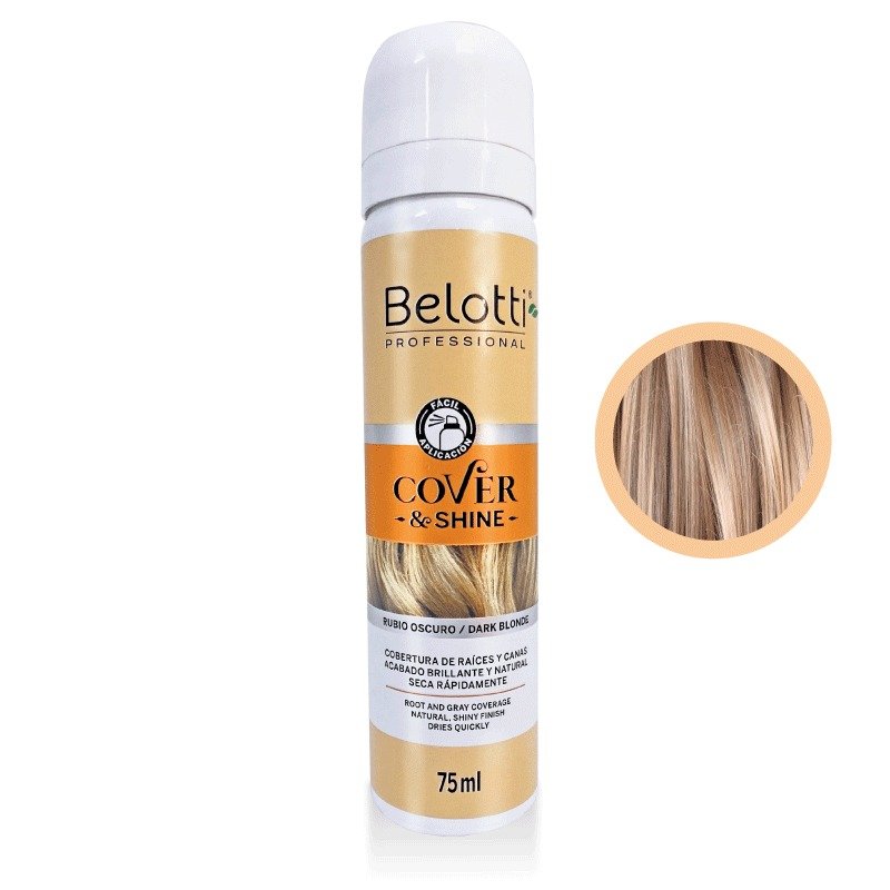 BELOTTI COVER & SHINE TONO RUBIO OSCURO 75ML