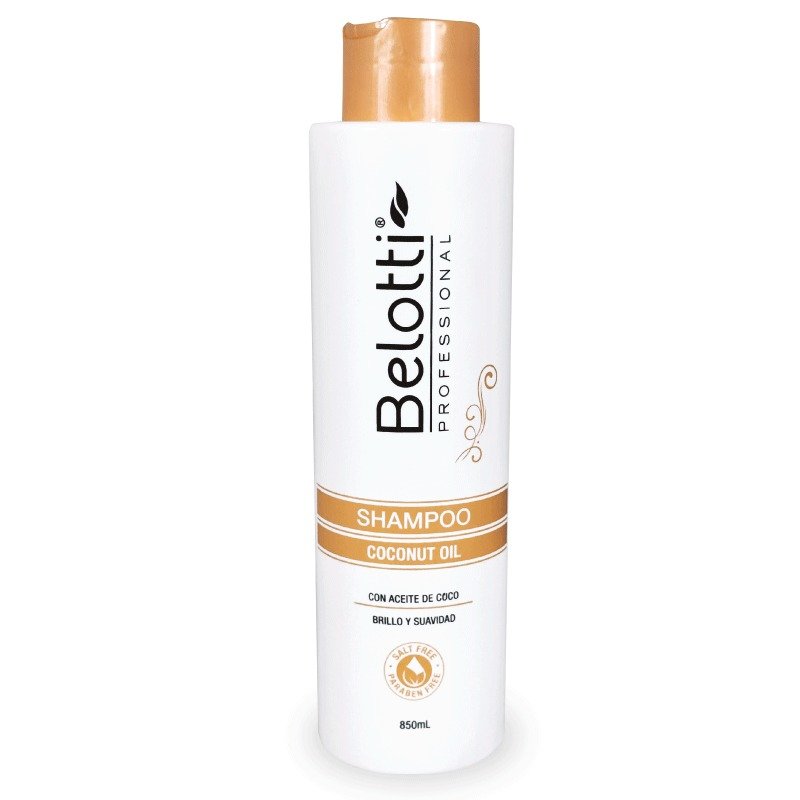 Shampoo Belotti Coconut Oil  x 850  ml