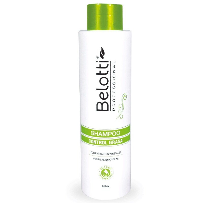 Shampoo Belotti Control Grasa  x 850 ml